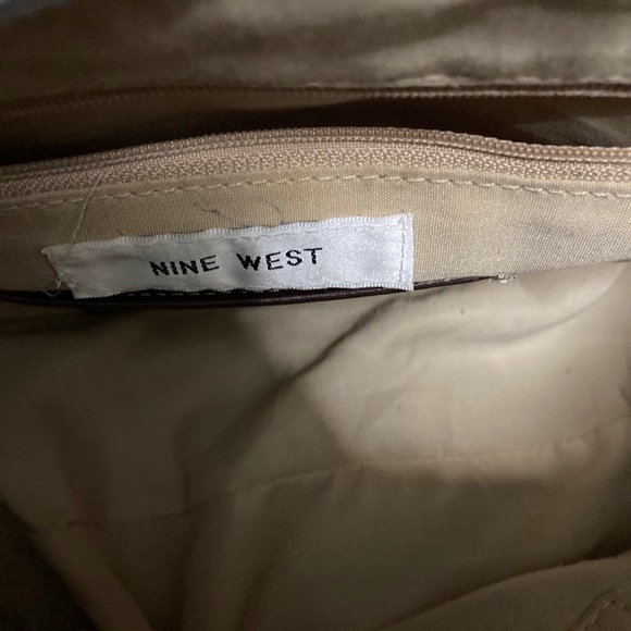 Nine West Gray and Brown handbag - Picture 10 of 10